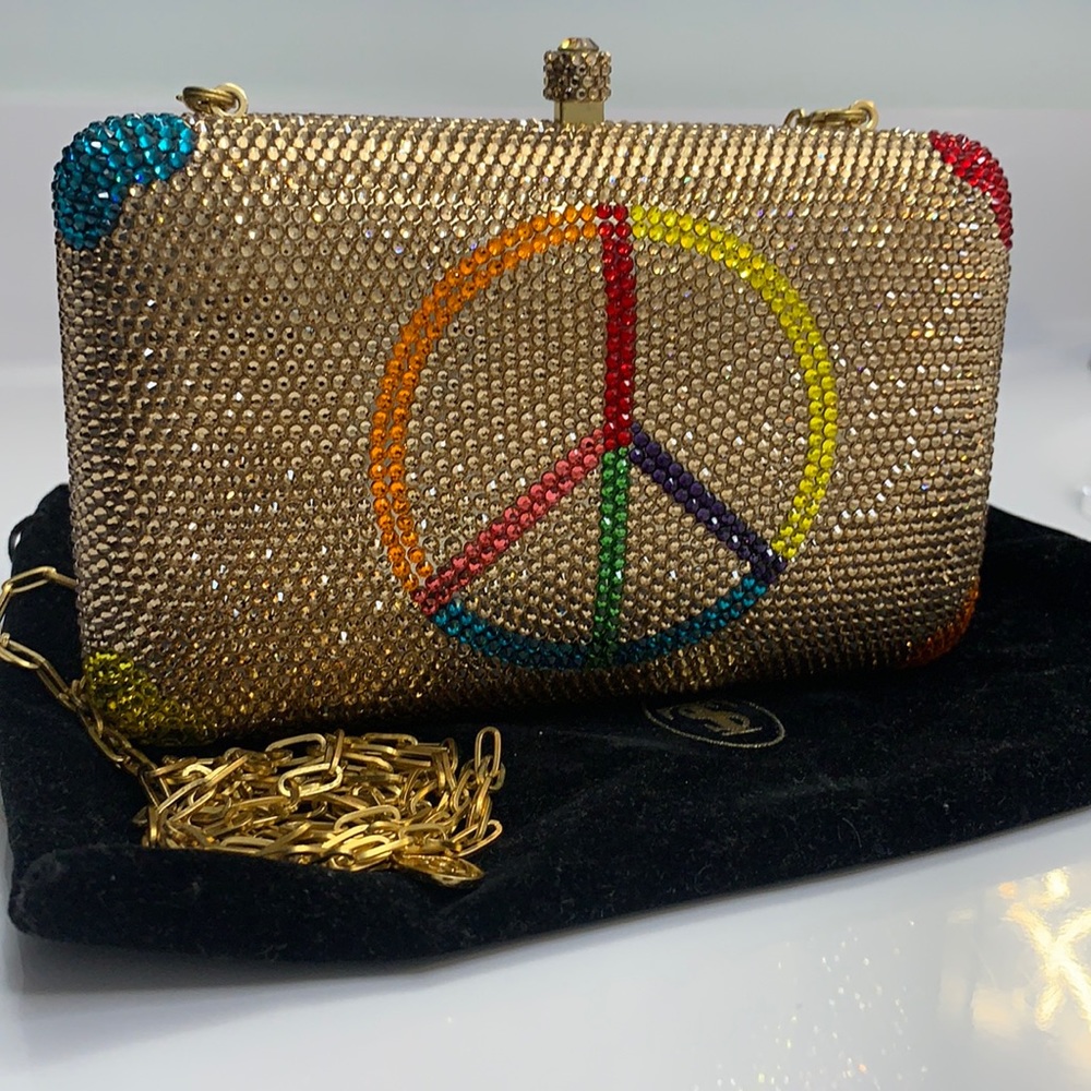 Sylvia Toledano Peace Please Box Clutch